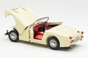 Austin-Healey Sprite Mk I Open Old English White Kyosho 1:18 08953EW Diecast - image 5 of 8
