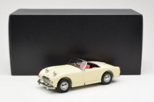 Austin-Healey Sprite Mk I Open Old English White Kyosho 1:18 08953EW Diecast - image 8 of 8