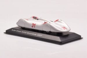 Auto Union Stromlinie #31 AVUS 1937 Silver Minichamps 1:43 5030900503 Diecast - image 3 of 4