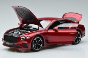 Bentley Continental GT Candy Red Norev 1:18 182788 Diecast - image 2 of 7