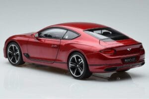 Bentley Continental GT Candy Red Norev 1:18 182788 Diecast - image 6 of 7