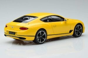Bentley Continental GT Monaco Yellow Norev 1:18 182786 Diecast - image 3 of 7