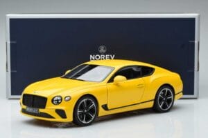 Bentley Continental GT Monaco Yellow Norev 1:18 182786 Diecast - image 7 of 7