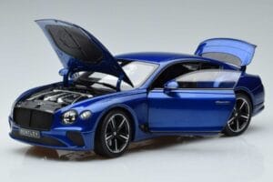 Bentley Continental GT Sequin Blue Norev 1:18 182787 Diecast - image 2 of 7