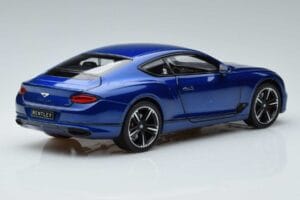 Bentley Continental GT Sequin Blue Norev 1:18 182787 Diecast - image 3 of 7