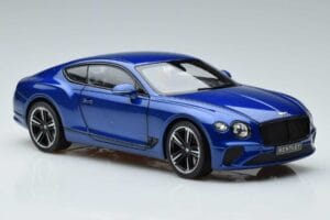 Bentley Continental GT Sequin Blue Norev 1:18 182787 Diecast - image 5 of 7
