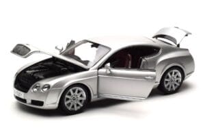 Bentley Continental GT Silver Minichamps 1:18 100139021 Diecast - image 2 of 8