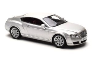 Bentley Continental GT Silver Minichamps 1:18 100139021 Diecast - image 6 of 8