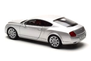 Bentley Continental GT Silver Minichamps 1:18 100139021 Diecast - image 7 of 8