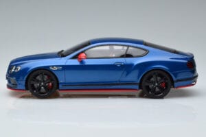 Bentley Continental GT Speed Black Edition Blue GT Spirit 1:18 KJ006 Resin - image 3 of 6