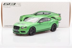 Bentley Continental GT3-R Apple Green Almost Real 1:18 830402 Diecast - image 8 of 8