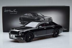 Bentley Mulsanne W.O. Edition By Mulliner Black Almost Real 1:18 830508 Diecast - image 11 of 11