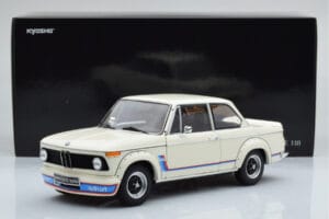 BMW 2002 Turbo White Kyosho 1:18 08544W Diecast - image 8 of 8