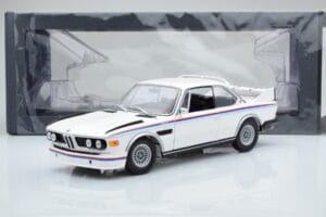 BMW 3.0 CSL E9 White Dealer Edition Minichamps 1:18 80435A5D020 Diecast - image 7 of 7