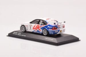 BMW 320si E90 BMW Team UK #1 A. Priaulx WTCC Porto Winner 2007 Minichamps 1:43 400072601 Diecast - image 3 of 4