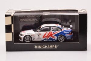 BMW 320si E90 BMW Team UK #1 A. Priaulx WTCC Porto Winner 2007 Minichamps 1:43 400072601 Diecast - image 4 of 4