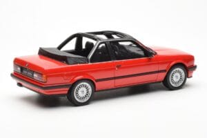 BMW 325i E30 Baur Red Metallic Otto 1:18 OT767 Resin - image 2 of 6