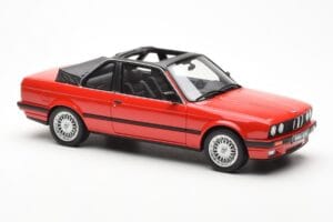 BMW 325i E30 Baur Red Metallic Otto 1:18 OT767 Resin - image 4 of 6