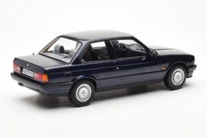 BMW 325i E30 Blue Metallic Norev 1:18 183201 Diecast - image 2 of 6