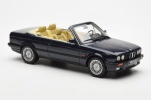 BMW 325i E30 Cabriolet Blue Otto 1:18 OT114 Resin - image 4 of 6