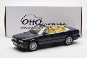 BMW 325i E30 Cabriolet Blue Otto 1:18 OT114 Resin - image 6 of 6