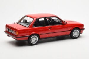 BMW 325i E30 Red Norev 1:18 183202 Diecast - image 2 of 6