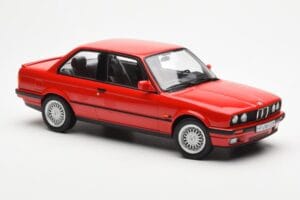 BMW 325i E30 Red Norev 1:18 183202 Diecast - image 4 of 6