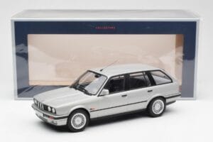 BMW 325i E30 Touring Silver Norev 1:18 183216 Diecast - image 6 of 6