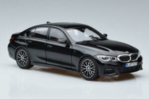 BMW 330i G20 Black Metallic Norev 1:18 183277 Diecast - image 5 of 7