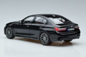 BMW 330i G20 Black Metallic Norev 1:18 183277 Diecast - image 6 of 7