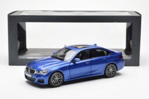 BMW 330i G20 Portimao Blue Metallic Norev 1:18 80432450999 Diecast - image 8 of 8