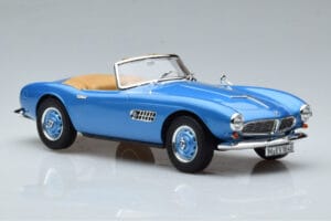 BMW 507 Blue Norev 1:18 183234 Diecast - image 4 of 6