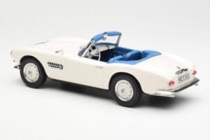 BMW 507 Roadster White Norev 1:18 183232 Diecast - image 5 of 6