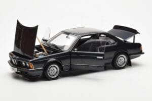 BMW 635 CSi E24 Diamant Black Metallic AUTOart 1:18 70521 Diecast - image 2 of 8