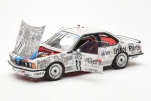BMW 635 CSi E24 #11 D. Quester / M. Tassin / M. Heger 24 Hours of Spa 1986 AUTOart 1:18 80430145826 Diecast - image 2 of 8