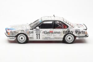 BMW 635 CSi E24 #11 D. Quester / M. Tassin / M. Heger 24 Hours of Spa 1986 AUTOart 1:18 80430145826 Diecast - image 4 of 8