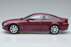 BMW 645Ci E63 Dark Red Kyosho 1:18 08701CR Diecast - image 4 of 7