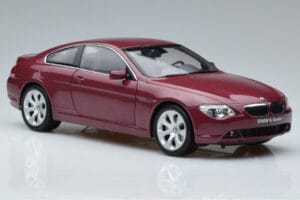 BMW 645Ci E63 Dark Red Kyosho 1:18 08701CR Diecast - image 5 of 7