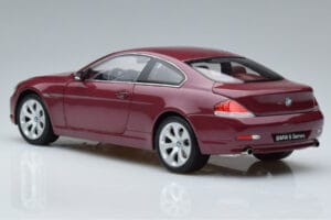 BMW 645Ci E63 Dark Red Kyosho 1:18 08701CR Diecast - image 6 of 7
