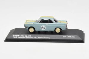 BMW 700 Sport #64 Hulbusch / Stausberg 12 Hours of Nurburgring 1961 Minichamps 1:43 400612364 Diecast