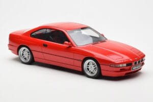 BMW 850 CSi E31 Red Otto 1:18 OT158 Resin - image 4 of 6