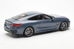 BMW 850i G15 Barcelona Blue Metallic Norev 1:18 80432450995 Diecast - image 3 of 8