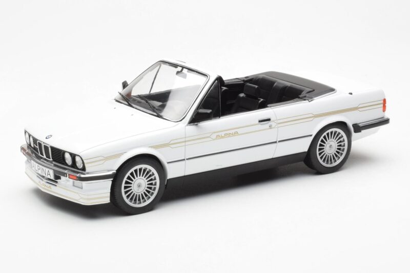 ミニカー  ALPINA C2 2.7 1/18 MCG BMW Alpina C2 2.7 E30 Cabriolet 1:18 White