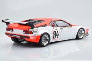 BMW M1 Equipe Dominique Lacaud #84 H. Stuck / Burger / D. Lacaud 24 Hours of Le Mans 1980 Minichamps 1:18 155802984 Diecast - image 2 of 6