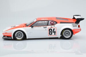 BMW M1 Equipe Dominique Lacaud #84 H. Stuck / Burger / D. Lacaud 24 Hours of Le Mans 1980 Minichamps 1:18 155802984 Diecast - image 3 of 6