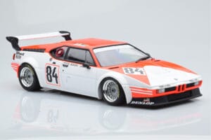 BMW M1 Equipe Dominique Lacaud #84 H. Stuck / Burger / D. Lacaud 24 Hours of Le Mans 1980 Minichamps 1:18 155802984 Diecast - image 4 of 6