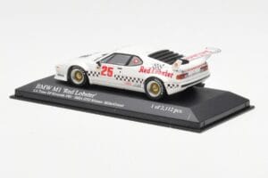 BMW M1 IMSA #25 Red Lobster Cowart / Miller LA Times Grand Prix Winner 1981 Minichamps 1:43 430812525 Diecast - image 3 of 4