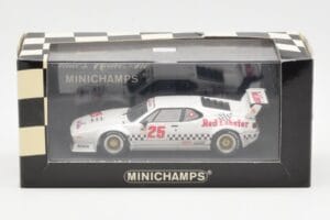 BMW M1 IMSA #25 Red Lobster Cowart / Miller LA Times Grand Prix Winner 1981 Minichamps 1:43 430812525 Diecast - image 4 of 4