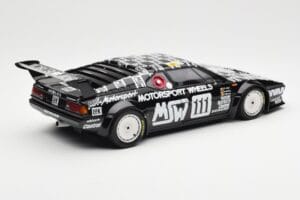 BMW M1 #111 Team MK Motorsport J-L. Witmeur / Krankenberg / Libert 24 Hours of Le Mans 1986 Minichamps 1:18 180862911 Diecast - image 3 of 8