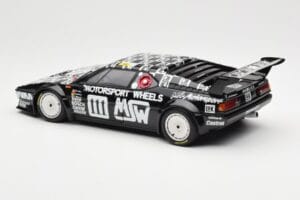 BMW M1 #111 Team MK Motorsport J-L. Witmeur / Krankenberg / Libert 24 Hours of Le Mans 1986 Minichamps 1:18 180862911 Diecast - image 7 of 8